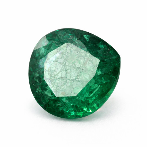 Pera smeraldo naturale - smeraldo, verde