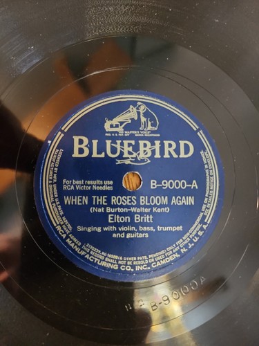 1942 elton britt - 1942, bluebird